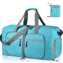 Foldable 85L Duffle Bag - Mint Green - New In Box