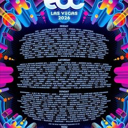2 - 3Day EDC 2026 Wristbands With Own Box