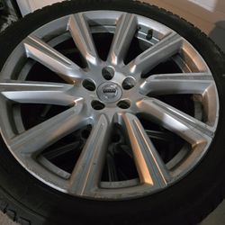 19" Volvo Rims, 100 Miles on Continental Tires
