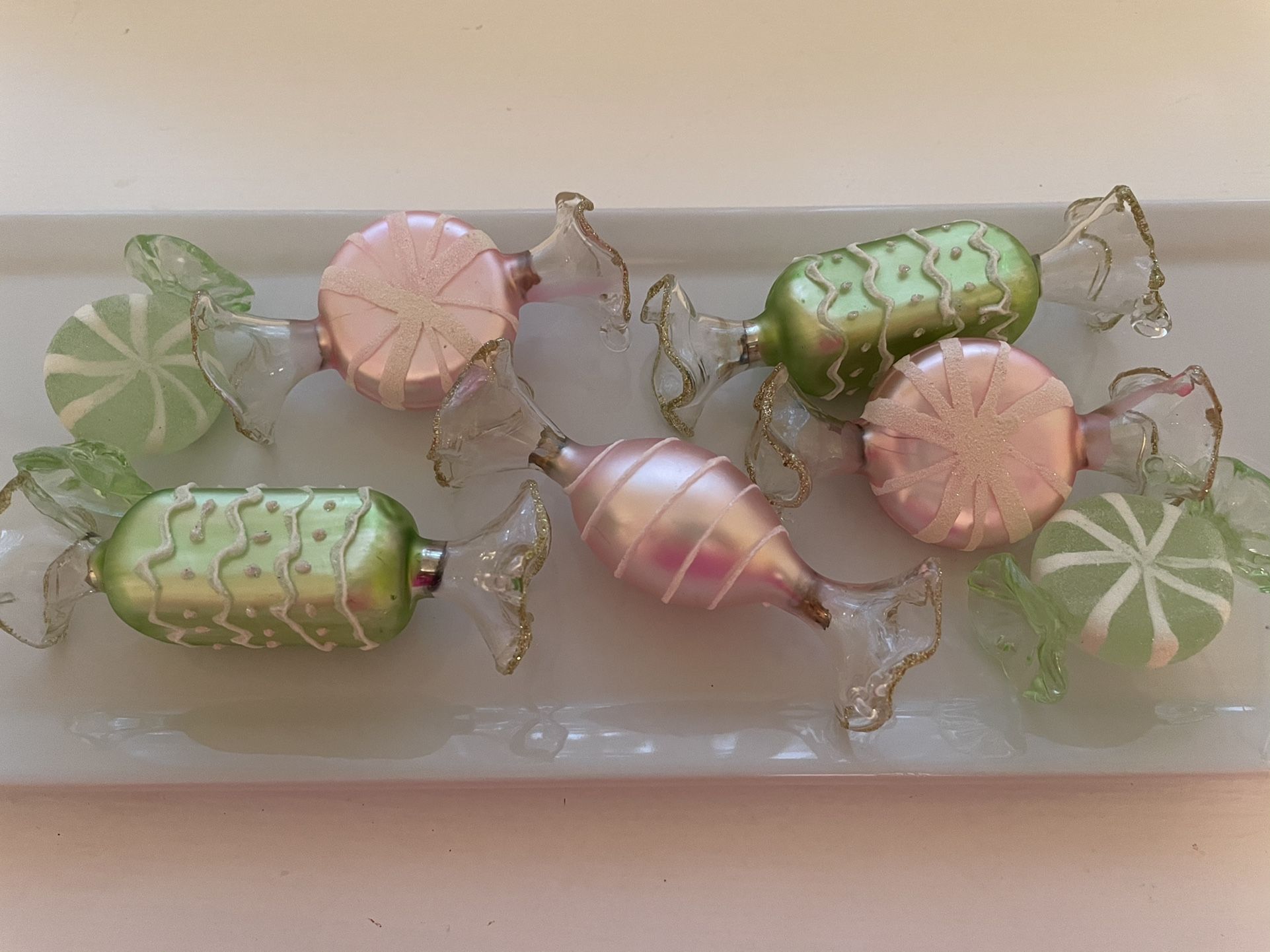 Glass Candy Set