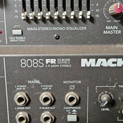Mackie 808S FR Series 8-Channel Stereo Powered Mixer