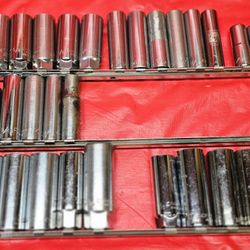 CRAFTSMAN 3/8" SAE/METRIC DEEP SOCKETS