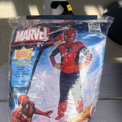 Spider Man Costume Size Small Kids