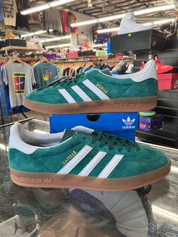 Adidas Gazelle Indoor Collegiate Green Gum