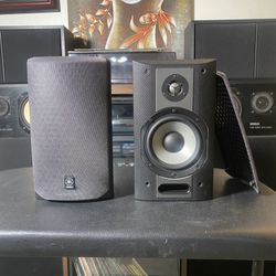 🔥 Compact Yamaha 2-Way Bookshelf Speakers – Great Sound, Tiny Footprint $59 🔥