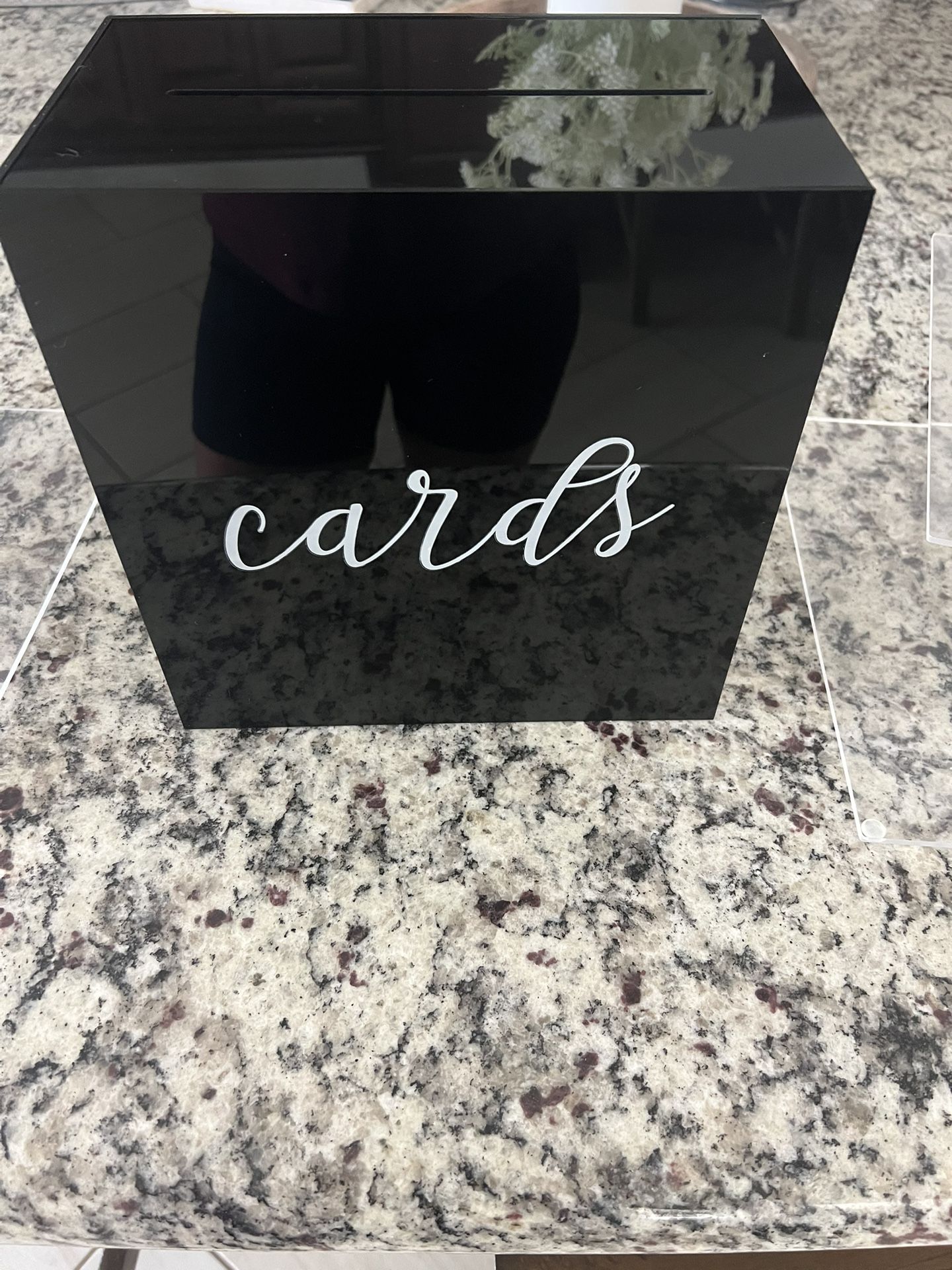3 Tier Cupcake Stands and Acrylic Card Holder