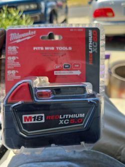 M18 red lithium xc 5.0