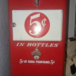Vintage Coca Cola Machine From WWII