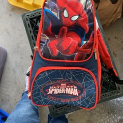 Spider-Man Sleeping Bag With Backpack 