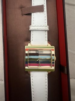Coach Watch With Matching Purse