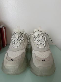 Balenciaga triple s styled shoes