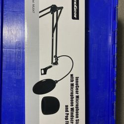 innogear microphone stand with pop filter