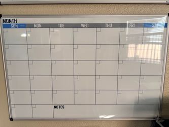 Large white board planners