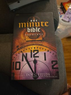 One minute bible a student book