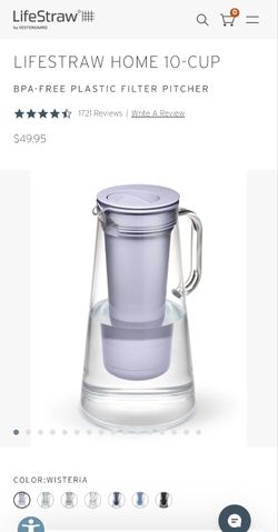 LifeStraw Home 10-cup Pitcher