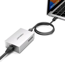 TREBLEET USB4 10GbE Ethernet Adapter TB4 TB5 10GB LAN for Mac Windows NAS