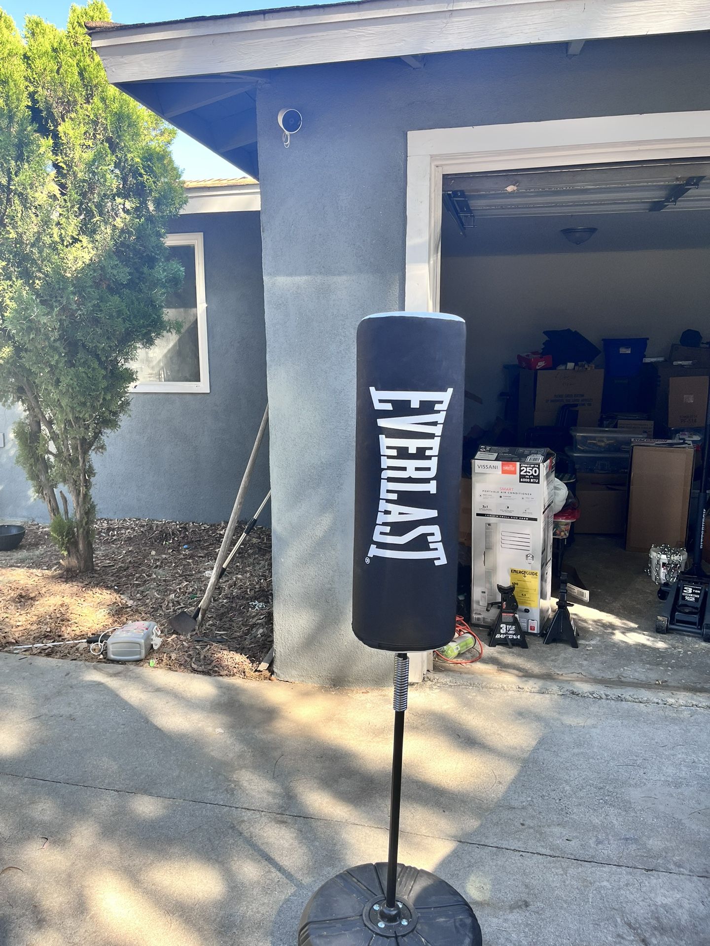 standing punching bag
