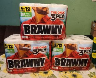 Kitchen towels Brawny...$10 each (cada paquete)