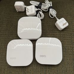 3x Eero Mesh WiFi Router System