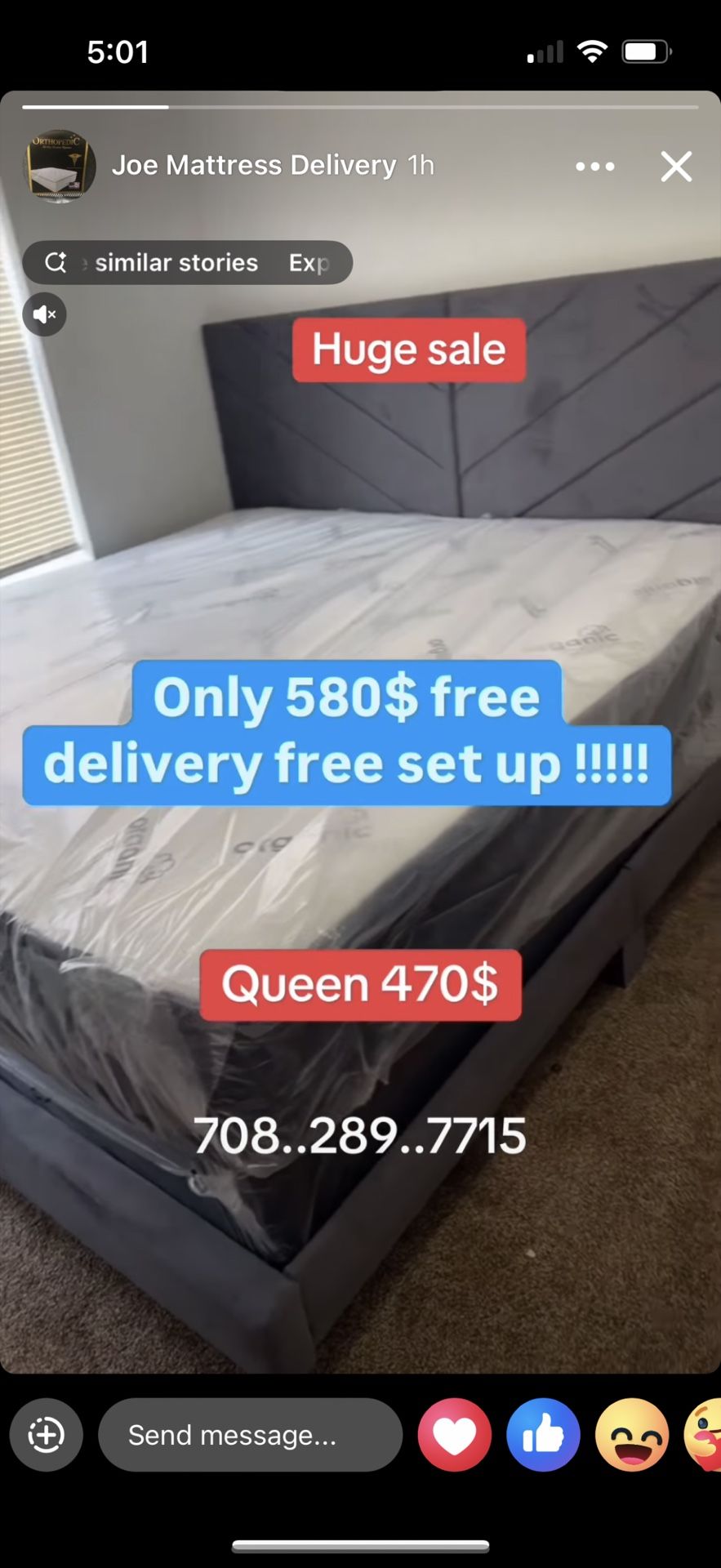 Huge sale for Mattress And Box Twin size mattress and box 150.$ full 190$ Queen 200$ king 290$. Mattress And Box and frame and headboard. King 580$ Qu,All Products : American Fashion Style Bags On Sale