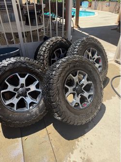 Jeep wrangler rubicon tires and wheels