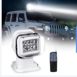 LED Search Light Spot Lights With Remote Control 