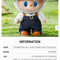 Labubu  THE MONSTERS FALL IN WILD