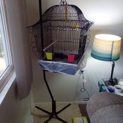 Singing Cannery With Cage and accessories