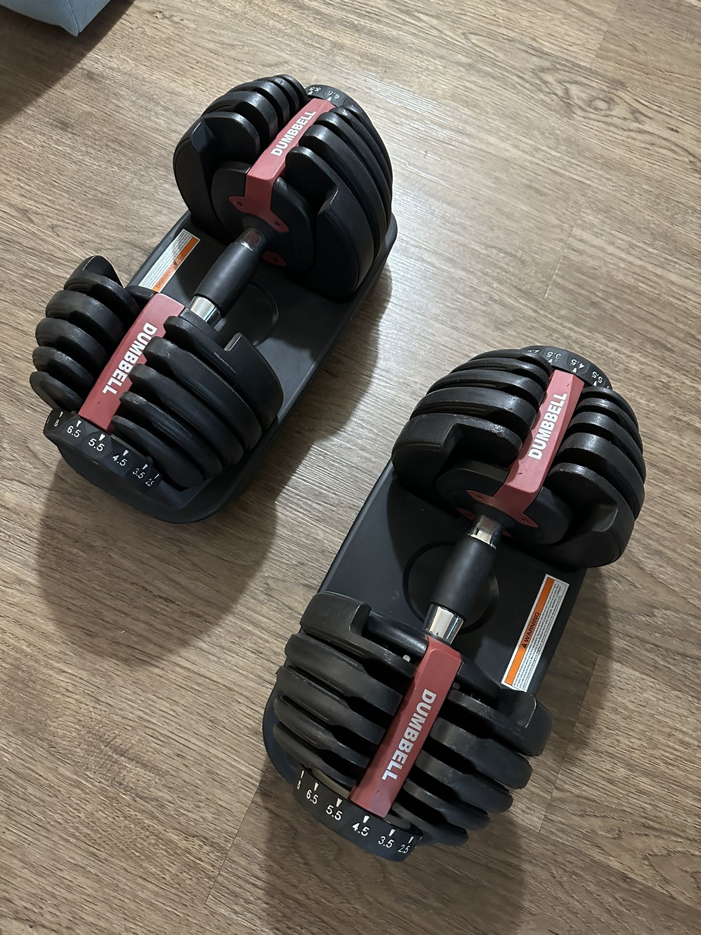 Adjustable Dumbbell Set