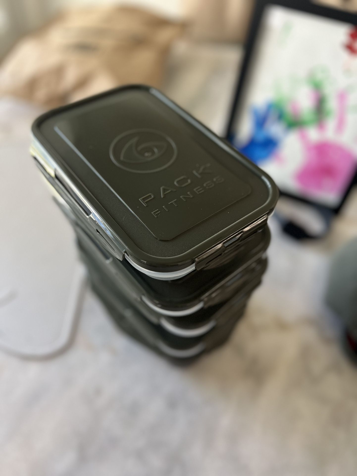 Meal Prep Tupperware “6 Pack Fitness”