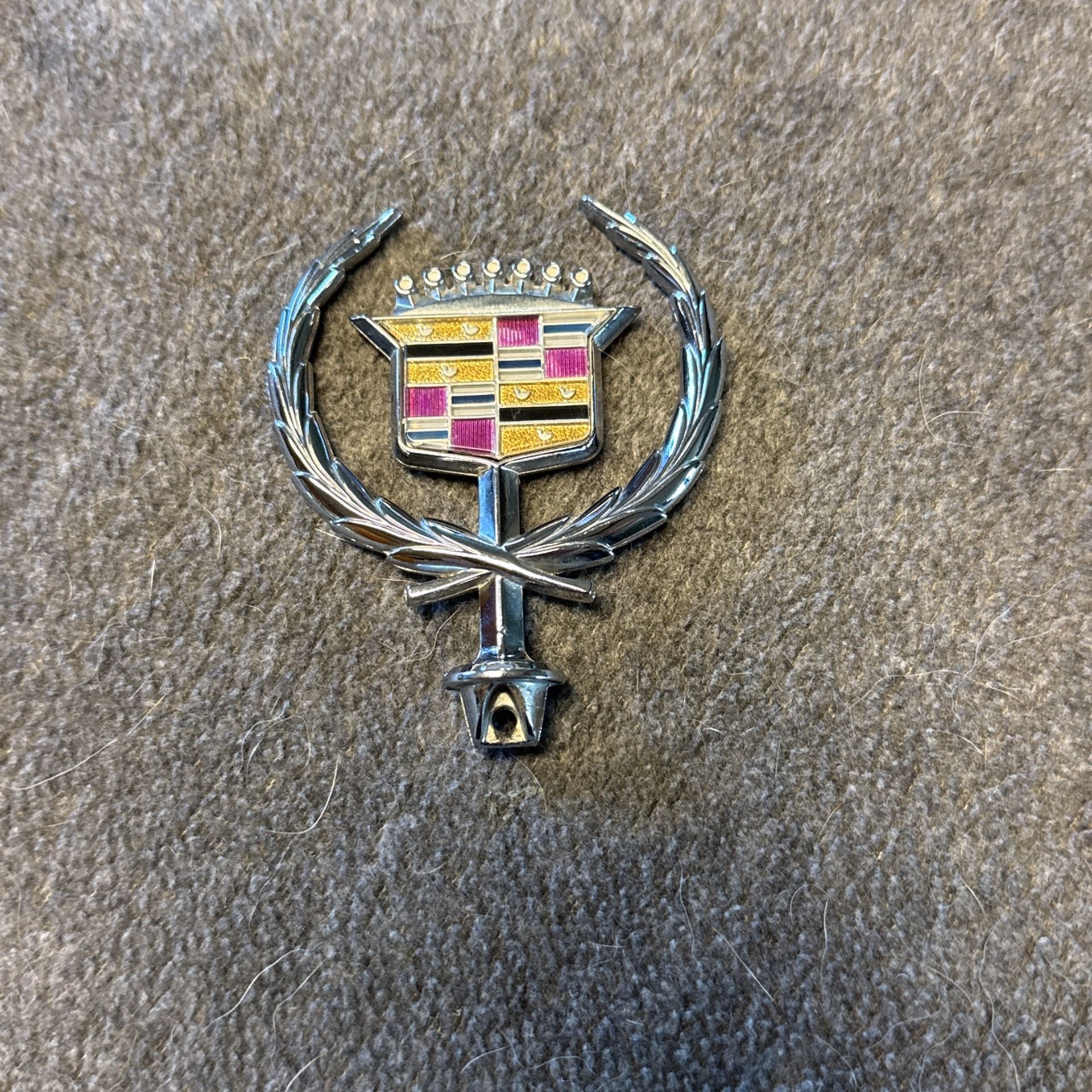 Vintage Cadillac Hood Ornament Emblem