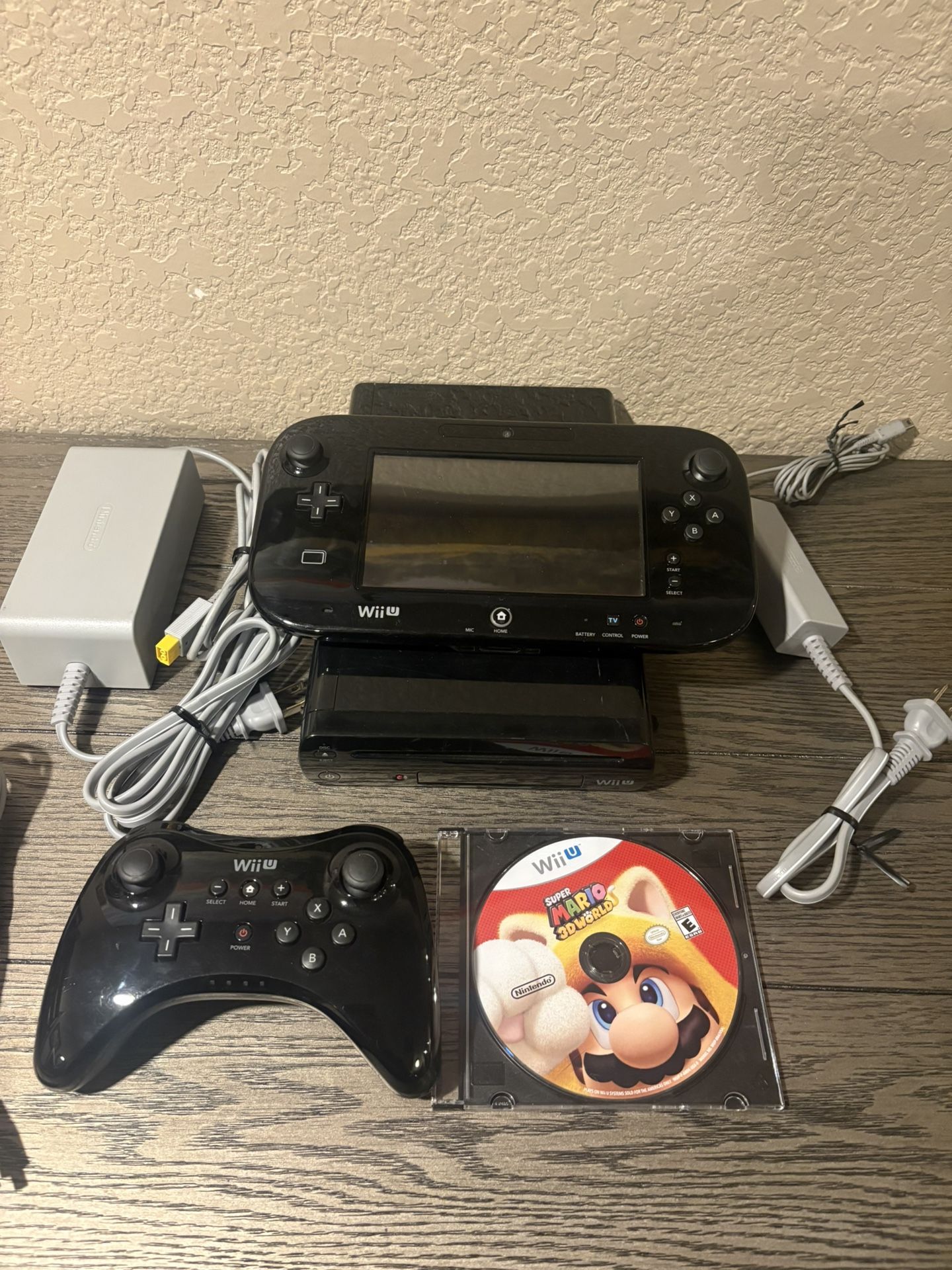 Nintendo Wii U With Games 