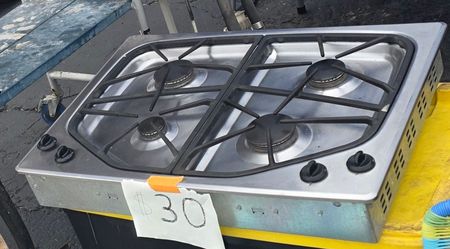 Electric stove counter top