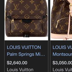 Louis Vuitton Mini Backpack