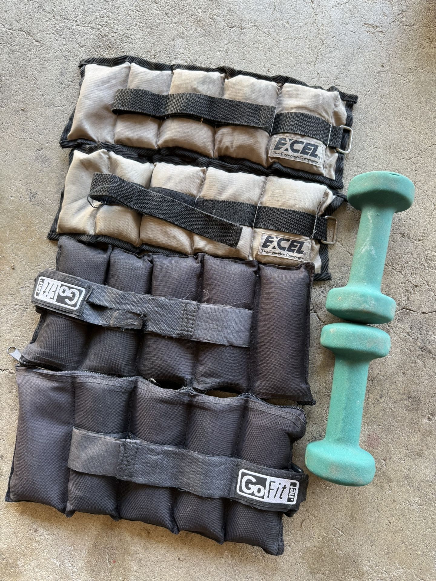 Leg Weights & Set Of 3lb Weight
