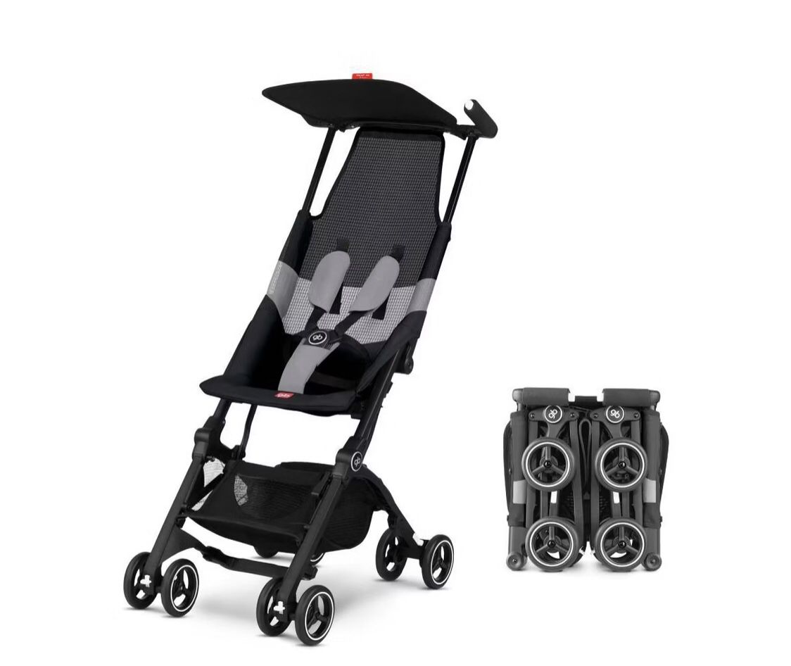 gb Pockit Air All Terrain Ultra Compact Lightweight Travel Stroller Velvet Black Open box item appears new! The gb Pockit Air All Terrain Ultra Comp