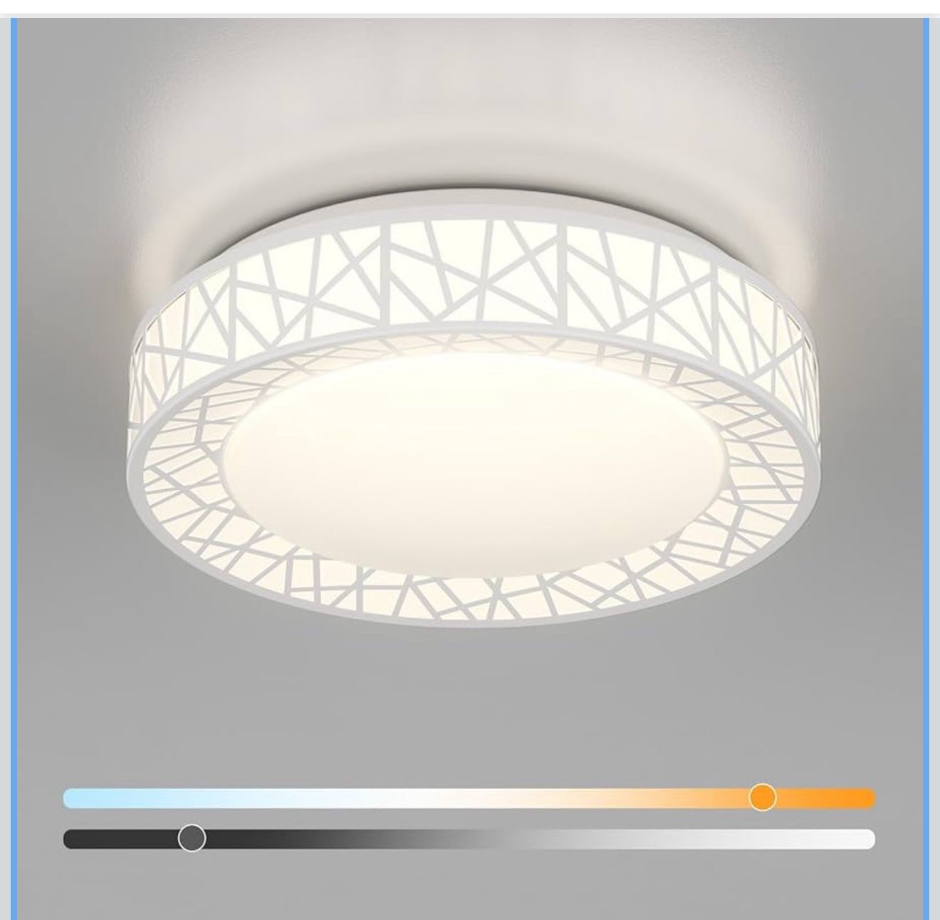 12 Inch Flush Mount Ceiling Light,