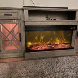 Tv Stand With Heater 