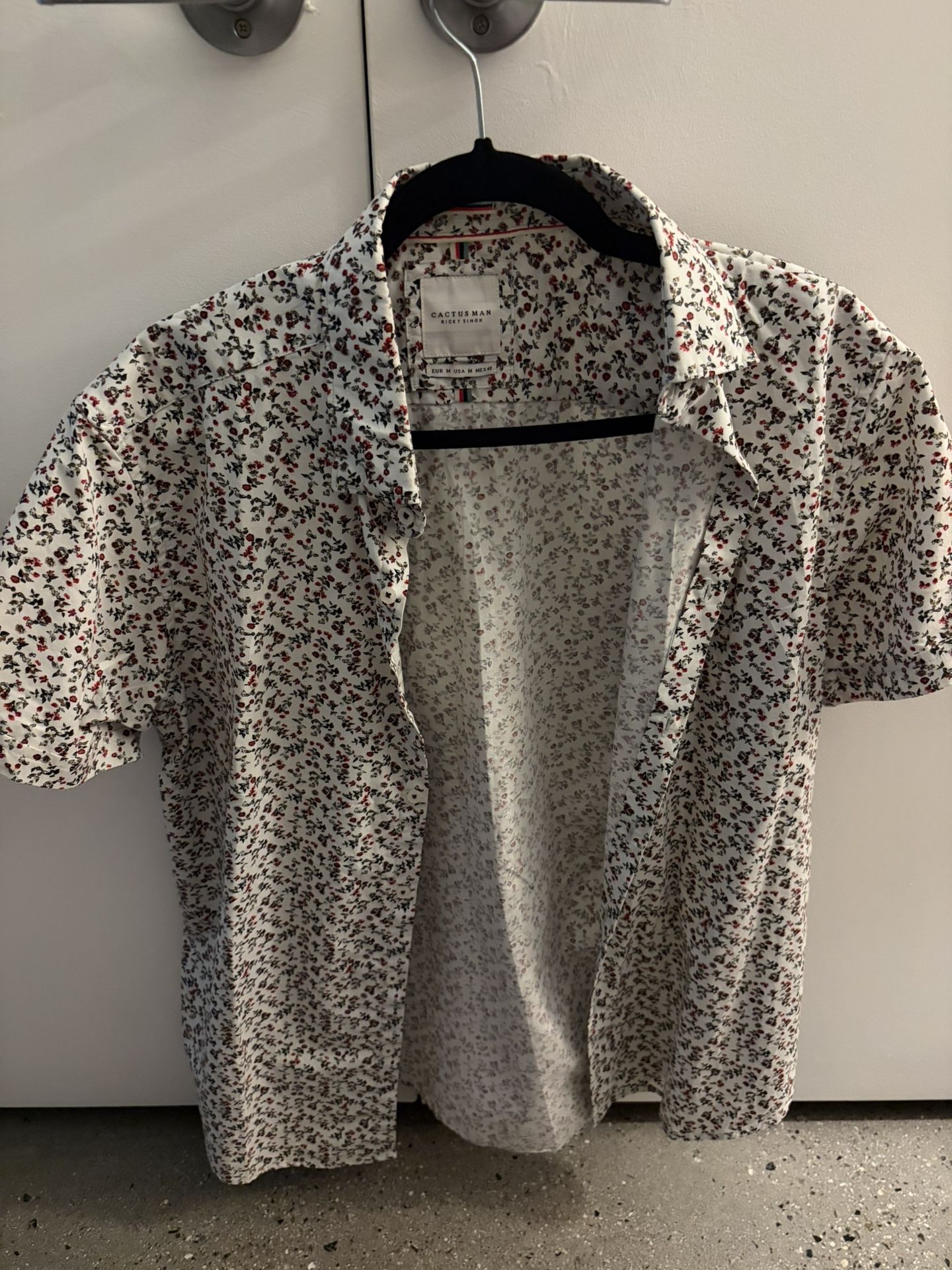 Cactus man By Ricky Singh Button Up