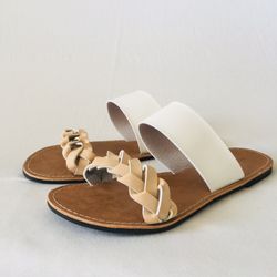 Charlotte Russe nautical elegant style Sandals size7