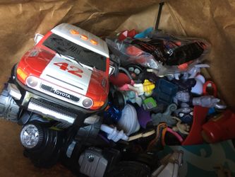 Bag of random toys