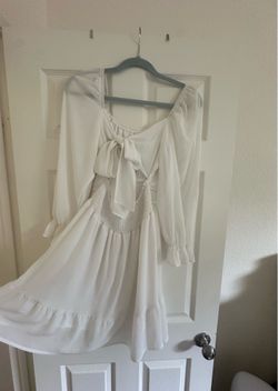 White dress