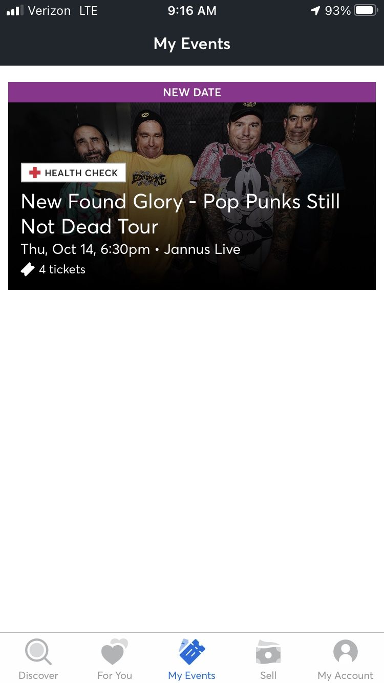 New Found Glory/Less Than Jake @ Janus live Oct 14