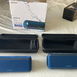 SONY SRS-XB31 Bluetooth Speakers!!!