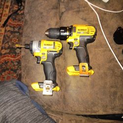 Dewalt 20 Volt MaxCompact And Drill
