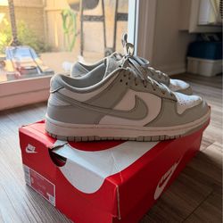 White/Grey Fox Nike Dunks Men’s Size 8