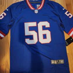 NFL New York Giants uniform 56# Taylor rugby
