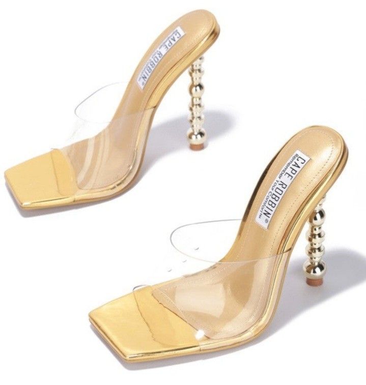 Golden Luxe Heels