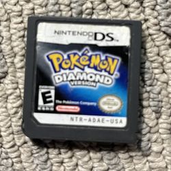 Pokemon Diamond Cartridge Nintendo DS Game