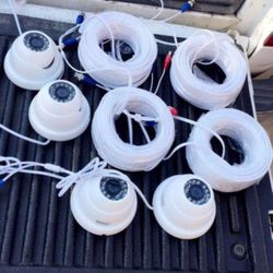 4 Camaras De Seguridad -4 CCTV Security Cameras With Recorder❗️INSTALLED❗️INSTALADAS 💯 SPECIAL OFFER 💯